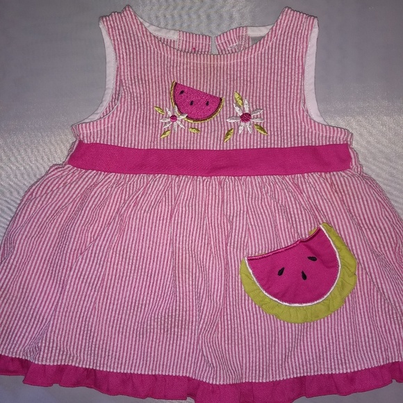 little girl watermelon dress